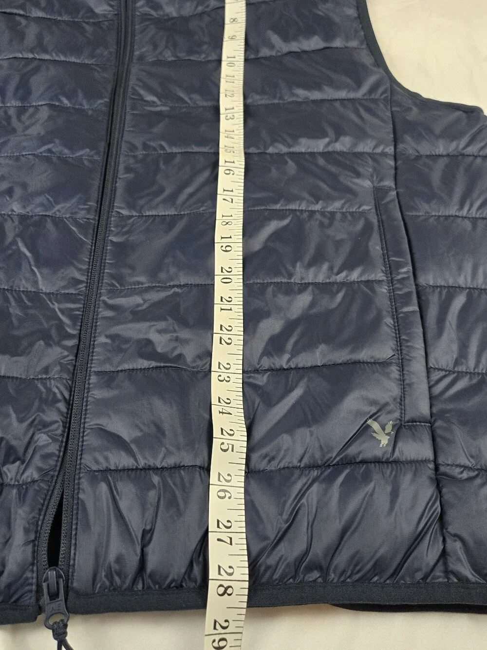 NEW American Eagle Outfitters Men’s XL Navy Blue Quilted Puffer Vest